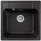 Мойка для кухни «GranFest» Quarz GF-Z48 48/48 искусственный камень черная, фото №1