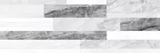 Настенная плитка «Laparet» Royal 60x20 60086 микс серый, фотография №3