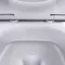Подвесной унитаз безободковый «Damixa» Titan DX78C1700SC белый с сиденьем дюропласт с микролифтом белое, фото №5
