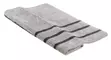 Противоскользящий коврик в ванну «Fora» Twister FOR-TWR60-100BL 100/60 хлопок серый/чёрный, картинка №2