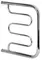 Водяной полотенцесушитель «Indigo» Фокстрот Standart FSW50-60 60/50 хром универсальный, фото №1