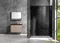 Душевая дверь «Vincea» Lugano VDS-1L120CGB-1 120/195 тонированная/чёрная универсальная, картинка №2