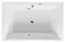 Гидромассажная ванна акриловая «Excellent» Crown Lux 190/120 Nano с каркасом с сифоном белая/хром, фото №1