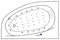 Гидромассажная ванна акриловая «Excellent» Kameleon 170/110 Nano с каркасом с сифоном белая/хром левая, картинка №2
