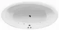 Гидромассажная ванна акриловая «Excellent» Lumina 190/95 Soft с каркасом с сифоном белая/хром, фото №1