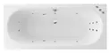 Гидромассажная ванна акриловая «Excellent» Oceana 160/75 Smart с каркасом с сифоном белая/хром, фото №1