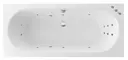 Гидромассажная ванна акриловая «Excellent» Oceana Slim 160/75 Smart с каркасом с сифоном белая/хром, фото №1