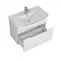 Мебель для ванной подвесная «Uncoria» Джелла 75 белый глянец, изображение №4