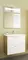 Мебель для ванной подвесная «Uncoria» Вольта 80 белый глянец/дуб Сонома, фото №1