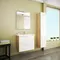 Мебель для ванной подвесная «Uncoria» Вольта 80 белый глянец/дуб Сонома, картинка №2