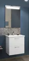Мебель для ванной подвесная «Uncoria» Вольта 60 белый глянец, фото №1