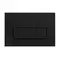 Кнопка смыва «Ravak» Uni Slim X01744 пластик чёрная, фото №1