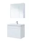 Мебель для ванной подвесная «Aquanet» Палермо 80 белый глянец, фото №1