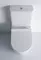 Унитаз компакт безободковый «Aquanet» Cetus L1 белый с сиденьем дюропласт с микролифтом белое, фото №5