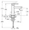 Смеситель для раковины «Vitra» Origin A42556 хром, картинка №2