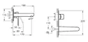 Внешняя часть смесителя «Vitra» Root Round A4272126EXP медь, картинка №2