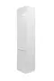 Пенал «Эстет» Dallas Luxe 40/175 подвесной белый левый, фото №1