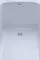 Ванна акриловая «Allen Brau» Infinity 3 170/78 с ножками с сифоном белая матовая, картинка №6