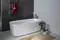 Ванна акриловая «Allen Brau» Infinity 3 170/78 с ножками с сифоном белая матовая, картинка №10