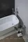 Ванна акриловая «Allen Brau» Infinity 3 170/78 с ножками с сифоном белая матовая, изображение №12