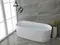 Ванна акриловая «Allen Brau» Priority 1 170/80 с ножками с сифоном белая, картинка №22
