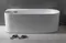 Ванна акриловая «Allen Brau» Priority 1 170/80 с ножками с сифоном белая матовая, фотография №11