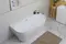 Ванна акриловая «Allen Brau» Priority 3  170/78 с ножками с сифоном белая, фотография №15