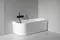 Ванна акриловая «Allen Brau» Priority 4  170/78 (287092) с ножками с сифоном белая матовая правая, картинка №6