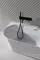 Ванна акриловая «Allen Brau» Priority 4  170/78 (287092) с ножками с сифоном белая матовая правая, изображение №8