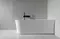 Ванна акриловая «Allen Brau» Priority 4  170/78 (287092) с ножками с сифоном белая матовая правая, фото №9