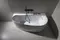 Ванна акриловая «Allen Brau» Priority 5 160/78 (287093) с ножками с сифоном белая левая, фотография №11