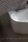Ванна акриловая «Allen Brau» Priority 5 160/78 (287095) с ножками с сифоном белая правая, фото №9