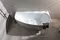 Ванна акриловая «Allen Brau» Priority 5 160/78 (287094) с ножками с сифоном белая матовая левая, изображение №8