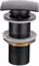 Донный клапан для раковины «Allen Brau» Infinity 5.21025-31 с механизмом Клик-Клак чёрный матовый, фото №1