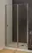 Душевая дверь «Allen Brau» Priority 90/200 прозрачная/серебро универсальная, фото №1