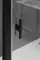 Душевая дверь «Allen Brau» Priority 90/200 прозрачная/чёрная универсальная, картинка №6