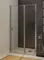 Душевая дверь «Allen Brau» Priority 120/200 прозрачная/серебро универсальная, изображение №4