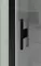 Душевая дверь «Allen Brau» Priority 120/200 прозрачная/чёрная универсальная, картинка №10
