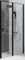 Душевая дверь «Allen Brau» Priority 120/200 прозрачная/чёрная универсальная, изображение №4