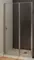 Душевая дверь «Allen Brau» Priority 140/200 прозрачная/серебро универсальная, фото №1
