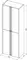 Пенал «Allen Brau» Fantasy 60 1.11008.PWM подвесной рapyrus white matt универсальный, фото №5