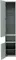 Пенал «Allen Brau» Infinity 35 подвесной рapyrus white matt левый, картинка №6