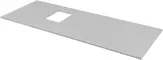 Мебельная столешница «Allen Brau» Infinity 120 L 1.21015.G-S керамогранит grey structure левая, фото №1