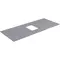 Мебельная столешница «Allen Brau» Priority 100 1.31011.DG-S керамогранит dark grey structure, фото №1