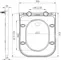 Сиденье для унитаза «Allen Brau» Infinity 4.21010.20 дюропласт с микролифтом белое, фотография №3