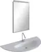 Зеркало «Aquanet» Сильвер 60 без света серебро универсальное, фотография №3