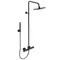 Душевая система «Ideal Standard» Ceratherm T25 BC748XG с термостатом чёрная матовая, картинка №2 Душевая система «Ideal Standard» Ceratherm T25 BC748XG с термостатом чёрная матовая, картинка №2