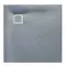 Душевой поддон «Roca» Terran AP0332032001300 с решёткой 80/80 низкий квадратный с сифоном цемент, фото №1
