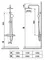 Душевая система «Roca» Victoria-T 75A9F18C00 с термостатом хром, картинка №2