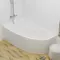 Ванна акриловая «1ACReal» Madrid 150/95 с каркасом без сифона белая правая, изображение №4